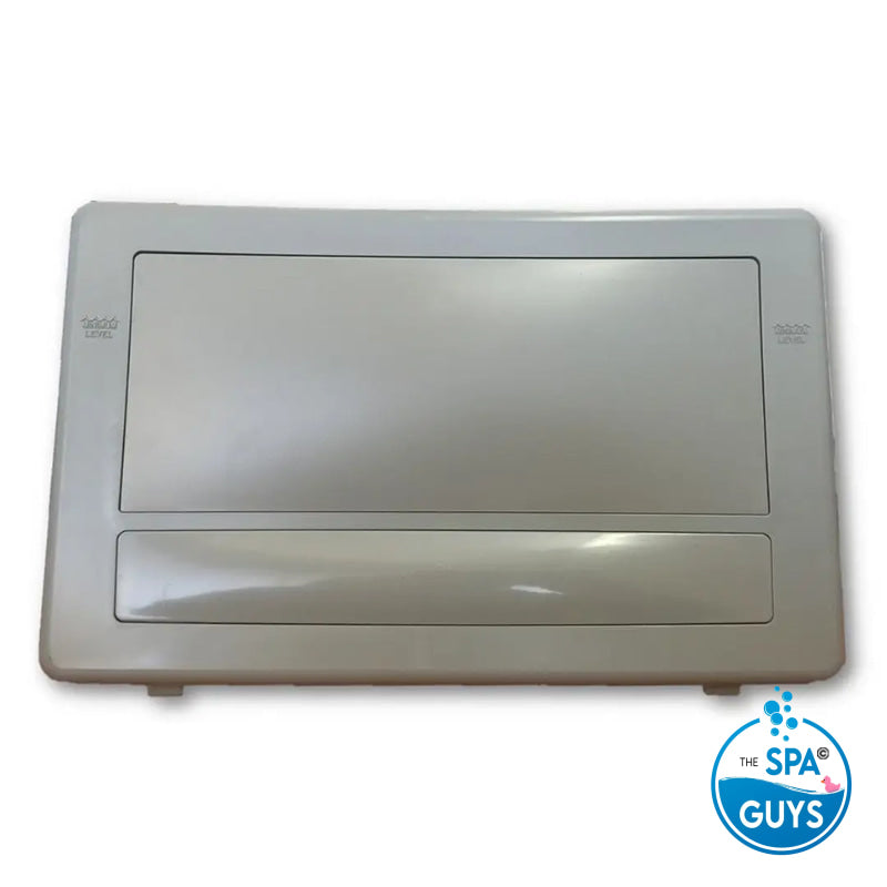 Spa Systems Wide Mouth Skimmer Face / Weir Door Assembly - Graphite