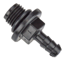 Aquaflo Threaded Bleed Nipple / O-Ring - 6mm barb x ¼" MPT