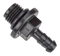 Aquaflo Threaded Bleed Nipple / O-Ring - 6mm barb x ¼" MPT