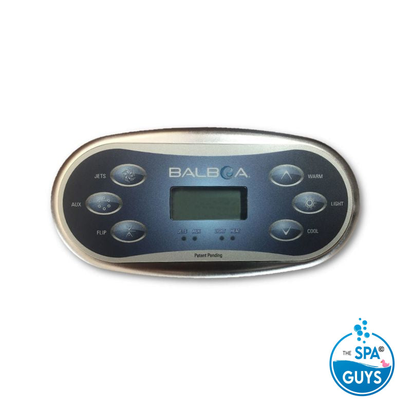 Balboa TP600 Touchpad and Overlay(Jets/AUX/FLIP) | The Spa Guys