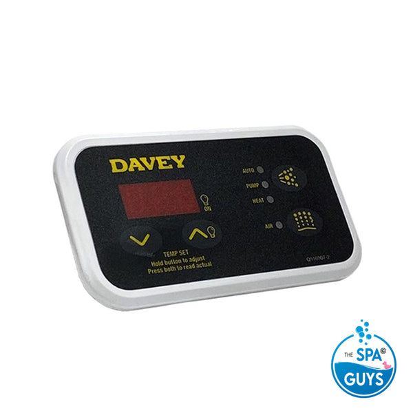 Davey/Spa-Quip Sp800 Oval Touch Pad And Overlay | The Spa Guys Davey/Spa-Quip Sp800 Oval Touch Pad And Overlay | The Spa Guys
