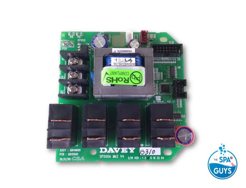 Davey Spa-Quip Sp500 Circuit Board Controllers