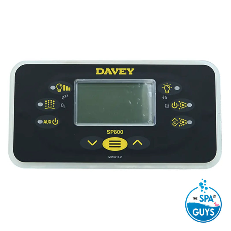 Davey/Spa - Quip Sp800 Rectangular Touchpad And Overlay Controllers