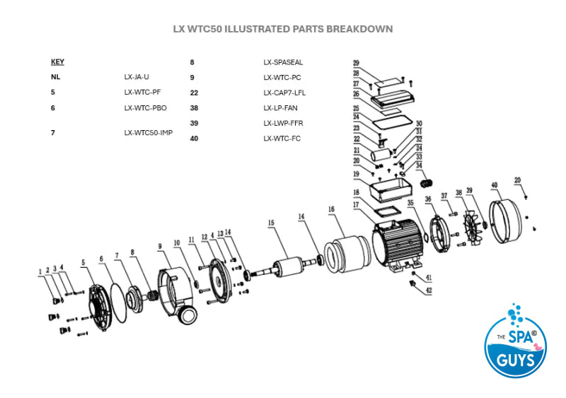 LX Pro Series WTC50 Circulation Pump Pumps