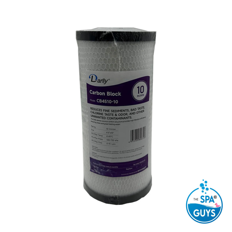 4.5″x10″ Carbon Block Cartridge 10 Micron