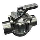 Jandy 2 port 40mm never lube valve black cube with handle