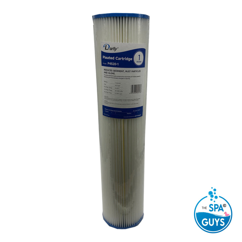 4.5″x20″ Pleated Sediment Cartridge 1 Micron