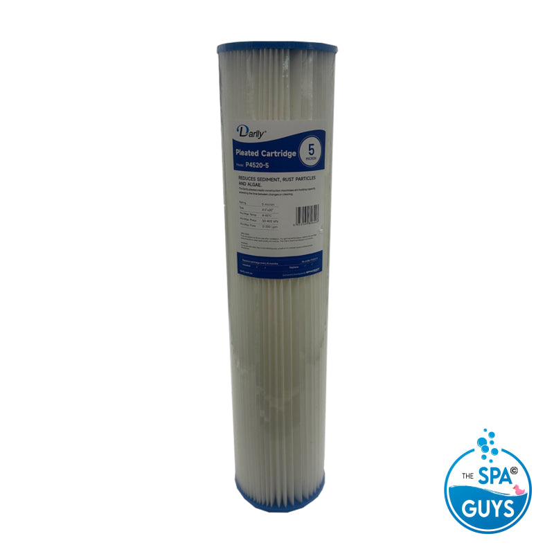 4.5″x20″ Pleated Sediment Cartridge 5 Micron