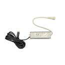 Silver rectangular two wire converter with black white cables NZ stock
