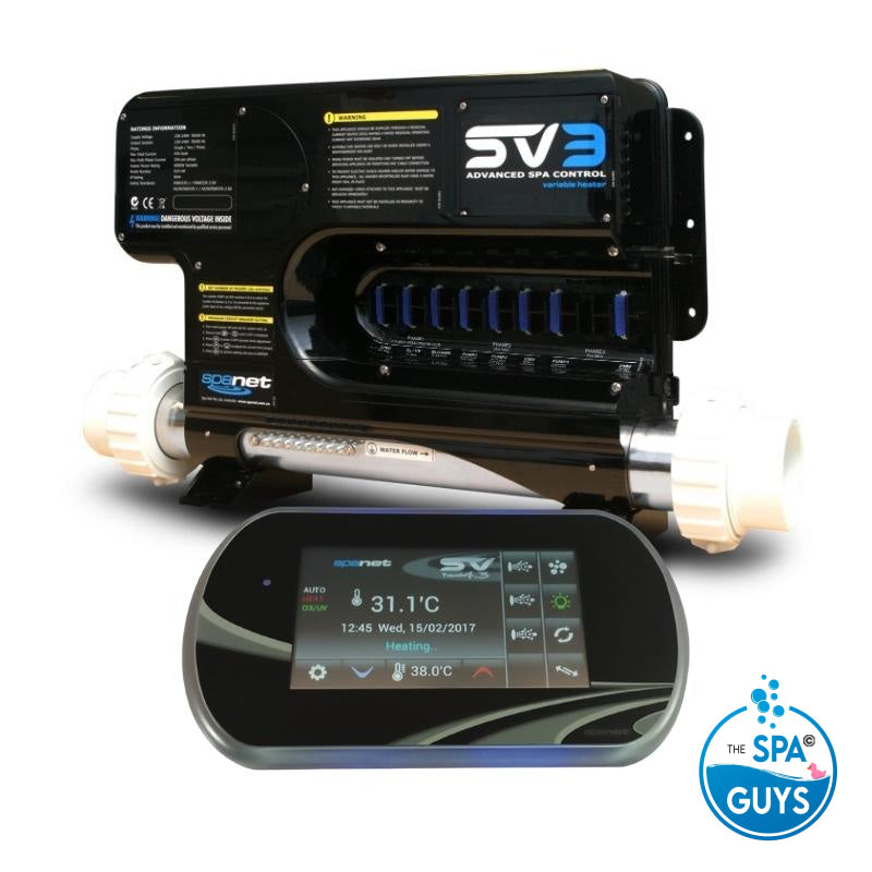 Spa.net Sv3 Spanet SV3-VH Spa Control & SV-T43 (4.3