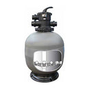 Waterco Micron top mount filter cutaway showing laterals