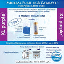 XL Blueray Mineral Purifier & Catalyst™ for Pools and Hot Tubs (for 28.4K - 75.7K LITERS) Chemicals